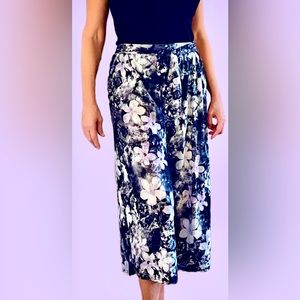 Casual Boho Floral Groucho Style Pants (Missing Tags)